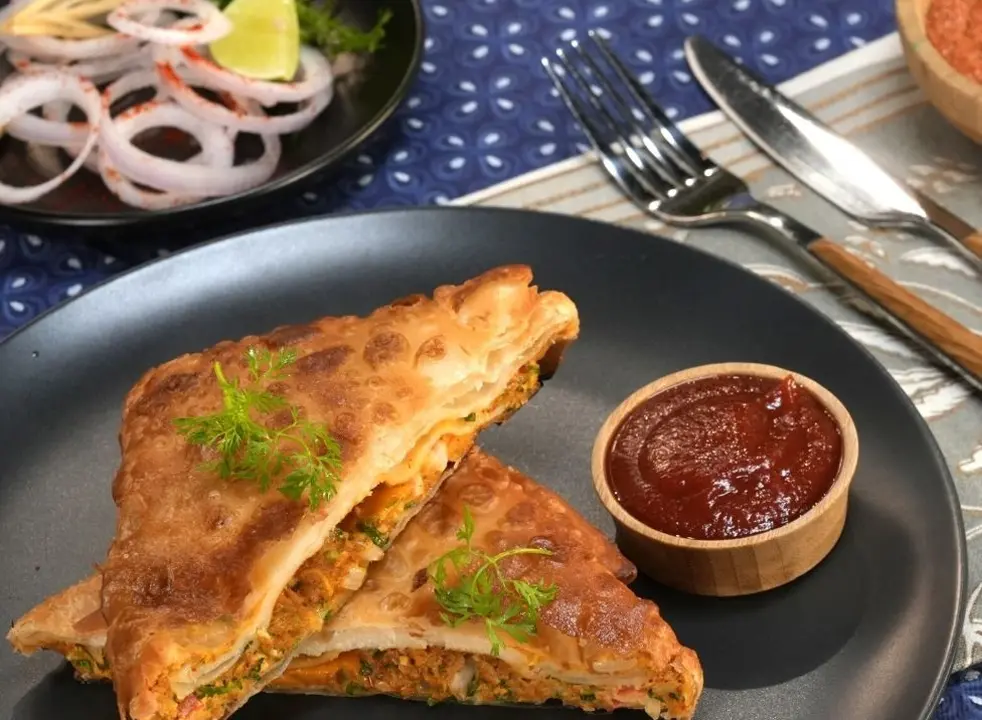 Chicken Keema Paratha